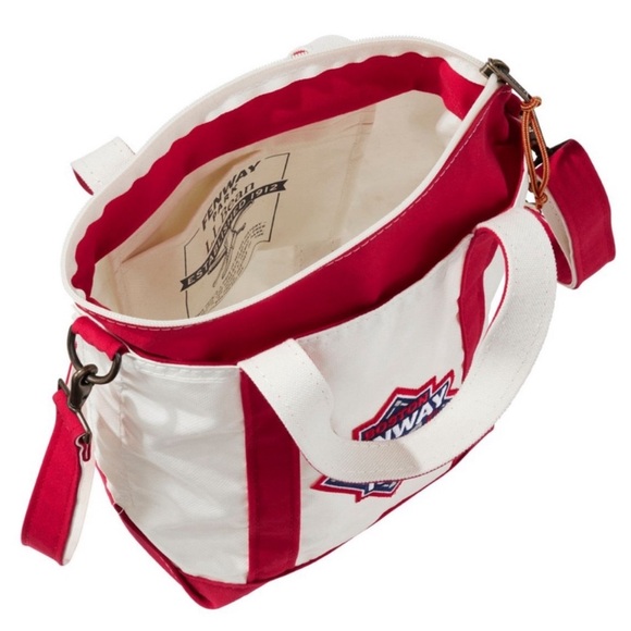 L.L.Bean Limited Edition Fenway Tarp Crossbody Tote - Picture 3 of 5